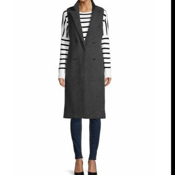 🔥🔥🔥 Rag & Bone Faye Loneline Double Breasted Wool Coat - Picture 4 of 4